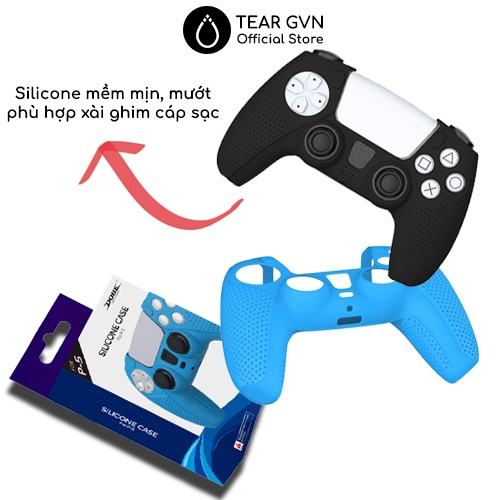 Bọc tay cầm tiêu chuẩn DOBE chống va đập chất liệu mềm mịn cho PS5