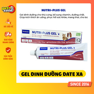  Gel bổ sung dinh dưỡng cho chó mèo ốm yếu và còi cọc Nutri plus gel 120g 