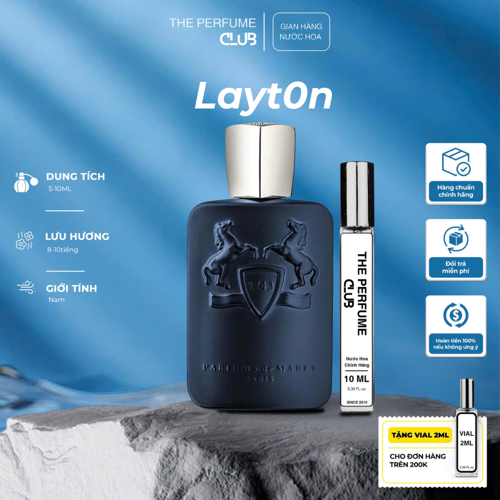 Nước Hoa Nam Layt0n 5-10ml | The Perfume Club