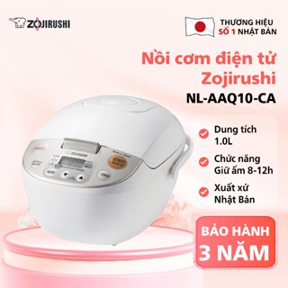 Nồi cơm điện tử ZOJIRUSHI NL-AAQ10-CA 1L, sản xuất tại Nhật, bảo hành 3 năm chính hãng