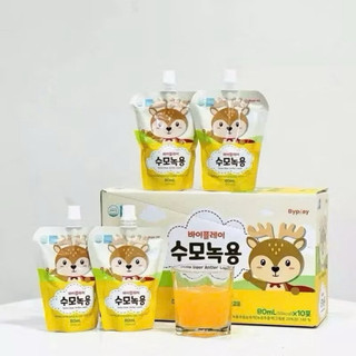 Nước gạc hươu non sumo Hàn Quốc hộp 10 gói * 80ml  tăng đề kháng cho bé