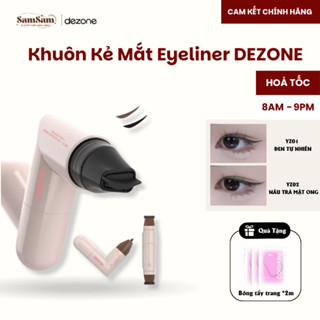   HOẢ TỐC 8AM - 21PM  Khuôn Kẻ Mắt Eyeliner DEZONE Khuôn Kẻ Mắt Tự Nhiên Không Cần Chấm Mực Chống Nước Lâu Trôi 