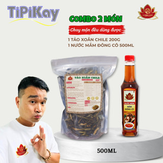 Combo Nấu Ăn Tại Nhà Tảo Xoắn Chile 200g + Nước Mắm Chay 500ml
