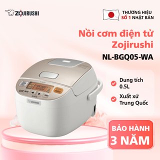 [HỎA TỐC HN - HCM] Nồi cơm điện tử Zojirushi NL-BGQ05-WA, nồi cơm điện tử mini, bảo hành 3 năm