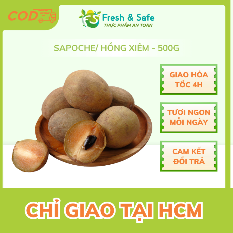 [Giao Hỏa Tốc HCM] Sapoche/ Hồng xiêm