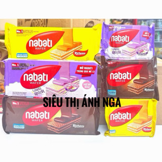  Bánh xốp Nabati Thanh 50g-110g Đủ Vị 