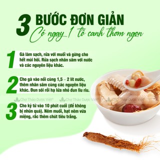 Hồng sâm sấy dẻo 500g ( Nhân sâm củ, sâm râu bồi bổ sức khỏe ) - Chợ Thảo Dược Việt