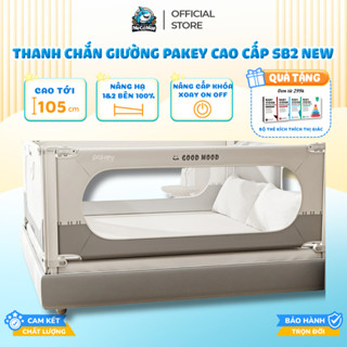 [HỎA TỐC] Thanh Chắn Giường Pakey Cao Cấp SB2,Thanh Chắn Cao 105cm, Chốt Khóa Trên Dưới Chống Xê Dịch, Bảo Hành Trọn Đời