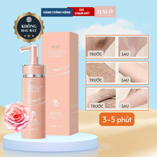 Kem tẩy lông OTOU tẩy lông nách, vùng kín, mặt, chân tay không đau rát an toàn Hàn Quốc