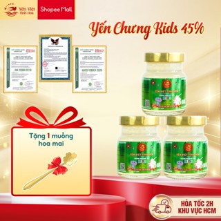 Yến Chưng 45% hũ Yến Chưng Sẵn 45% Tổ yến/hũ 70ml -Yến Việt Tinh Hoa - Quà Biếu Tặng