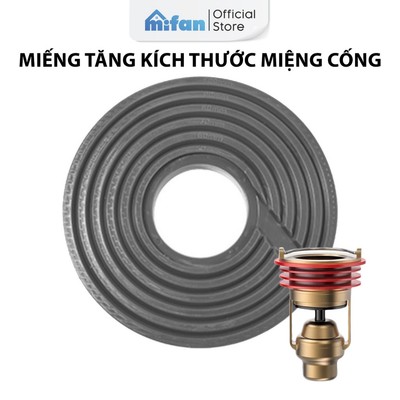 Miếng Tăng Kích Thước Miệng Cống Bộ Lõi Lọc Ngăn Mùi Hôi Lỗ Thoát Sàn Nam Châm MIFAN