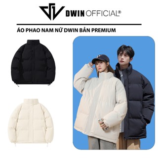   Top 1 Bán Chạy  Áo khoác phao nam nữ DWIN local brand form oversize cổ cao unisex không dồn bông dày dặn siêu ấm 