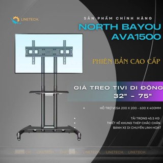 Giá Treo Tivi Di Động North Bayou AVA1500 - 60 - 1P / Dùng Cho Tivi 32 - 75 inch (BH Chính Hãng 12T)