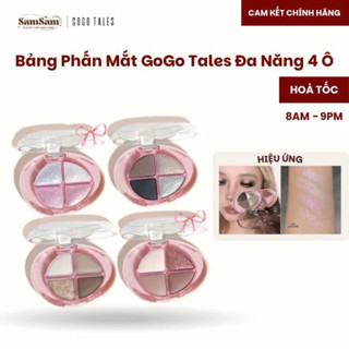 (HOẢ TỐC) Bảng Phấn Mắt GoGo Tales Đa Năng 4 Ô