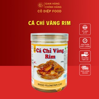  Cá Chỉ Vàng Rim  Cá Cơm rim Tỏi - Lon 250Gram  Đầy Đủ Hồ Sơ Công Bố & Kiểm Nghiệm Sản Phẩm  