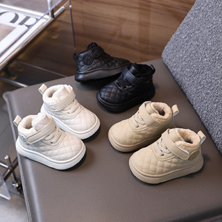  Giày Lót Lông Quai Dán Vân Trám Cho Bé 