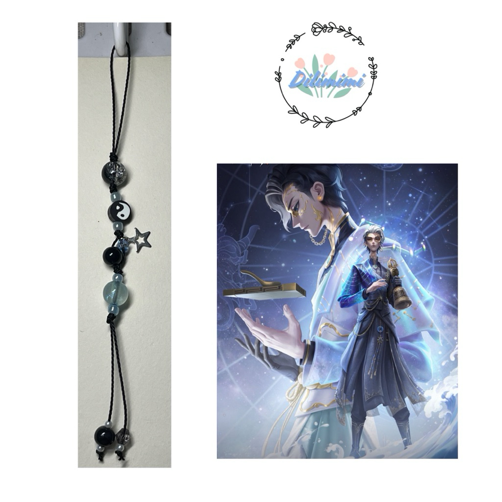 Móc khoá/ Dây đeo điện thoại Identity V charm handmade Wuchang