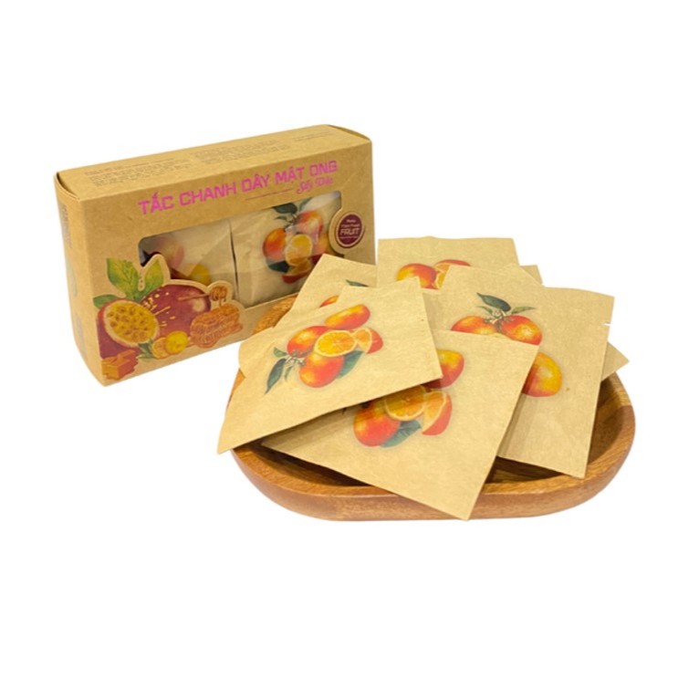 123Farm Tặng Kẹo KOPIKO Mua 4 hộp tắc chanh dây mật ong 85gr tặng rửa chén Kẹo KOPIKO FRES vỏ bưởi