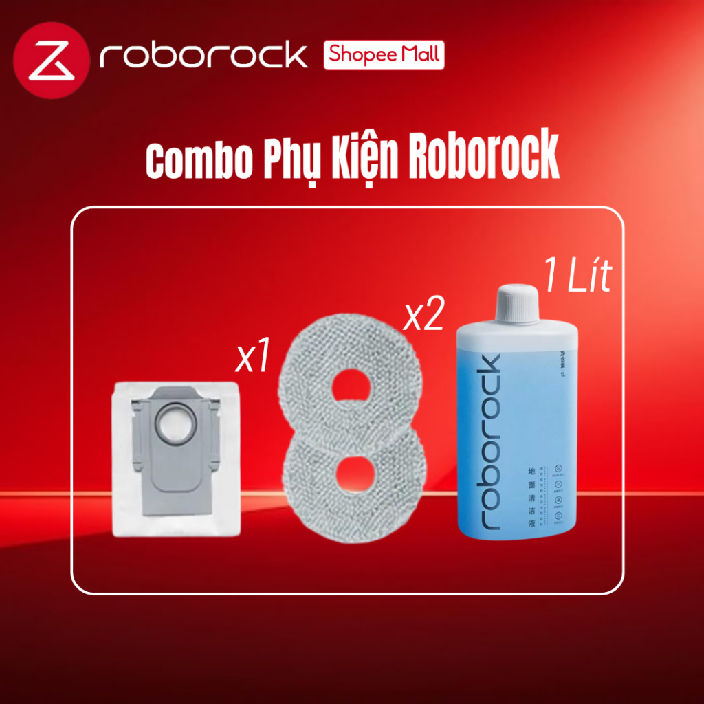Bộ Phụ Kiện Cho Robot Hút Bụi Roborock