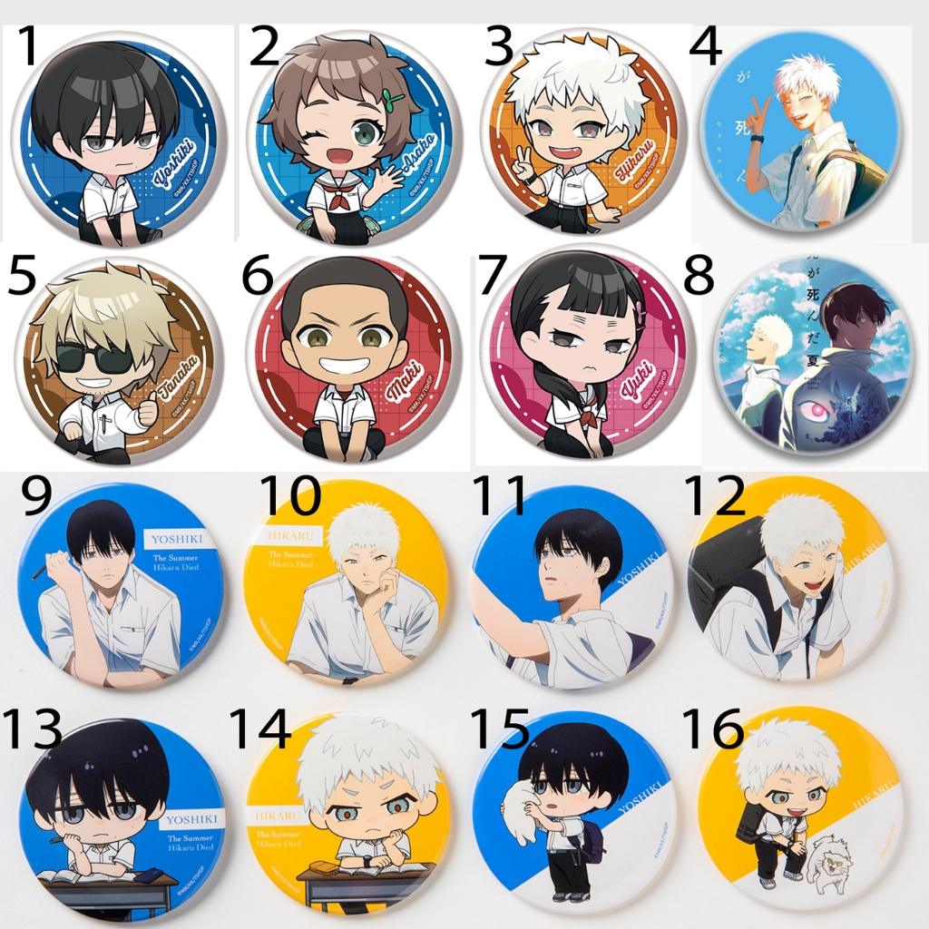 Huy hiệu  Indo Hikaru Tsujinaka Yoshiki Yamagishi Asako Kurebayashi Rie Tanaka Maki Yuta Yuki the su