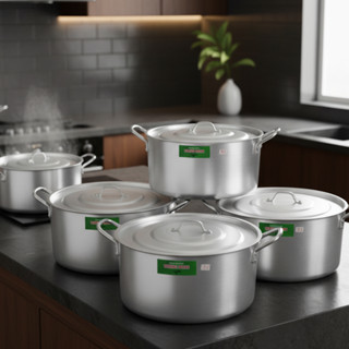 Nồi nhôm đúc loại dày, hàng tại xưởng nhiều size 32-34-36-38cm - Phương Trang