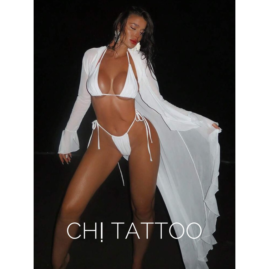 áo choàng ngoài bikini A19