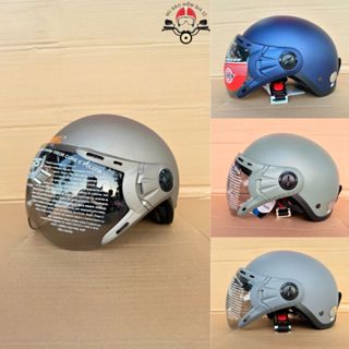  Mũ bảo hiểm GRS A33K chính hãng nón có kính chắn gió chắn bụi chống tia UV. 