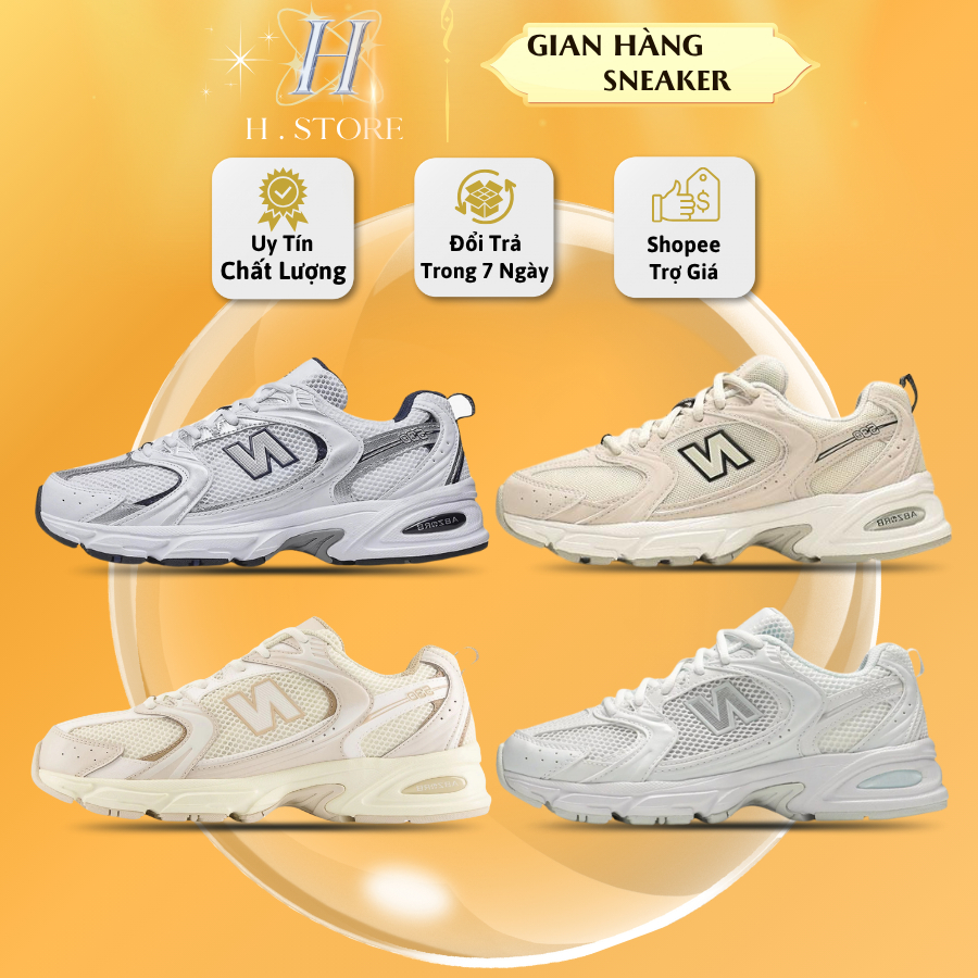 Giày Thể Thao Newbalance 530 nam nữ, Giày nb 530 cổ thấp đủ phối màu full box