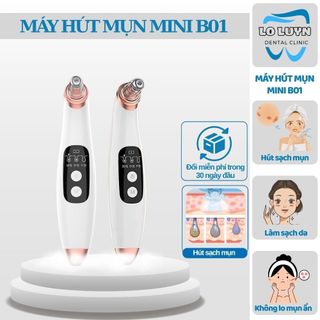  Máy hút mụn cầm tay mini Blackhead B01 Máy làm sạch bã nhờn,Spa cao cấp tại nhà Bảo Hành 6 Tháng 