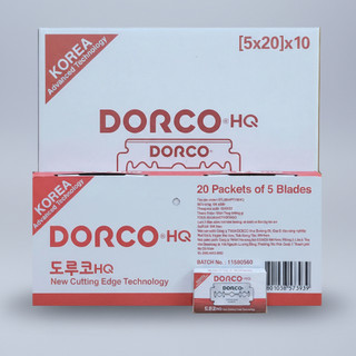 Dao Lam Dorco HQ đỏ, STL300-5P - Hộp 1000 lưỡi