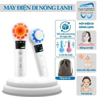 Máy điện di nóng lạnh HC70, máy điện di tinh chất nâng cơ trẻ hóa da chống lão hóa Bảo Hành 6 Tháng