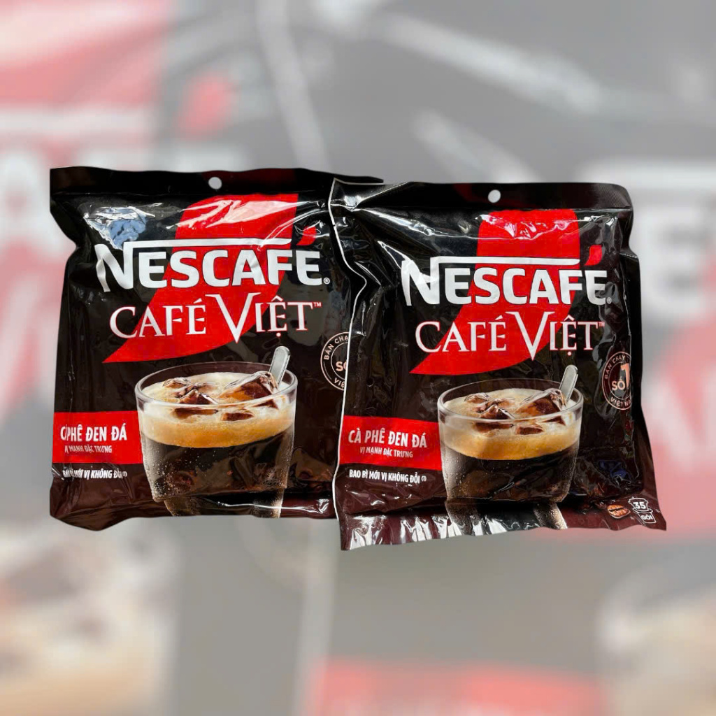[Combo 2 Bịch] Cà phê đen đá NesCafé Café Việt bịch 35 gói