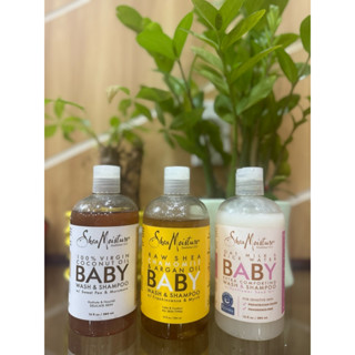   HÀNG MỸ  Sữa tắm gội 2 in 1 cho bé Shea Moisture Baby 384ml. 