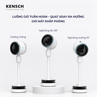 Quạt sưởi đa năng 4 mùa KENSCH KF-B838W – Làm mát, sưởi ấm, phun sương, lọc không khí, bảo hành 12T