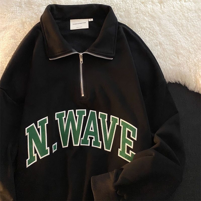 Áo Sweater Nỉ Bông N.WAVE Unisex Nam Nữ (Ảnh thật/ Có Sẵn) 1hit_unisex | BigBuy360 - bigbuy360.vn