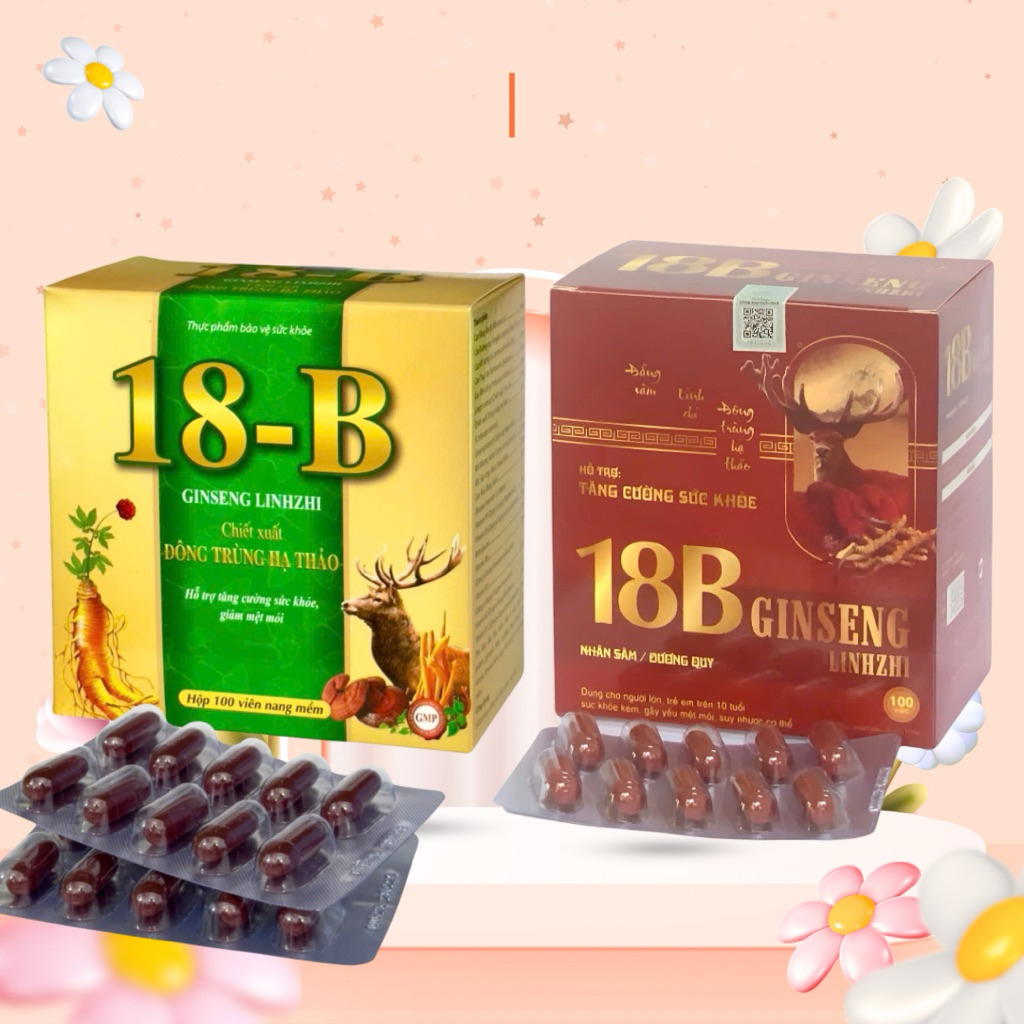 Viên bổ tổng hợp vitamin 18B with ginseng vinaphar 1 ,hộp 100 viên,hỗ trợ tăng sức đề kháng