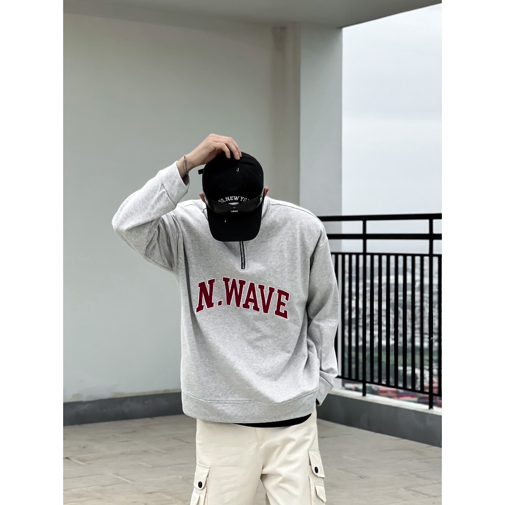 Áo Sweater Nỉ Bông N.WAVE Unisex Nam Nữ (Ảnh thật/ Có Sẵn) 1hit_unisex | BigBuy360 - bigbuy360.vn