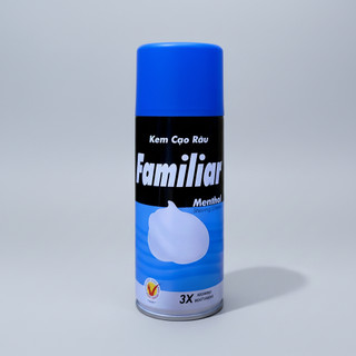 Bọt Cạo Râu Familiar Menthol 3X - Chai 330g