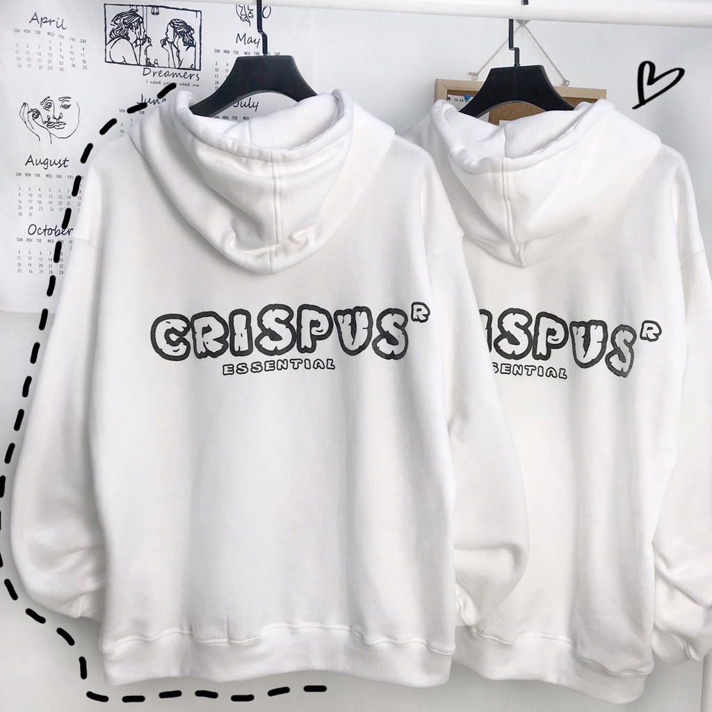 Áo Khoác Nỉ Bông CRISPUS Dây Kéo & ulzzang Form Rộng Unisex 1HIT_UNISEX(Ảnh Thật) | BigBuy360 - bigbuy360.vn