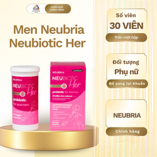 NeuBiotic Her NEUBRIA Men vi sinh phụ khoa 30 Viên 