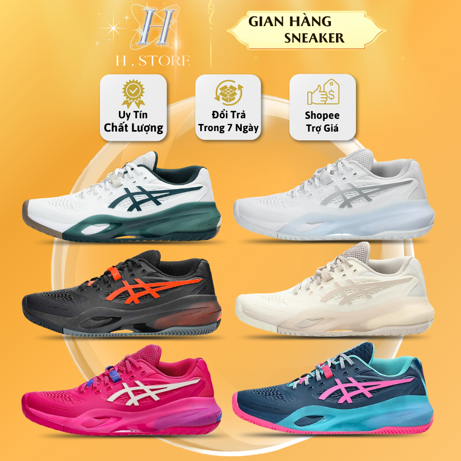 [ Chính Hãng ] Giày Tennis,Pickleball Asics GEL-RESOLUTION X Full Các Phối Màu Bản Chuẩn Hottrend