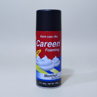Bọt Cạo Râu Careen Menthol Mát Lạnh - Chai 333g