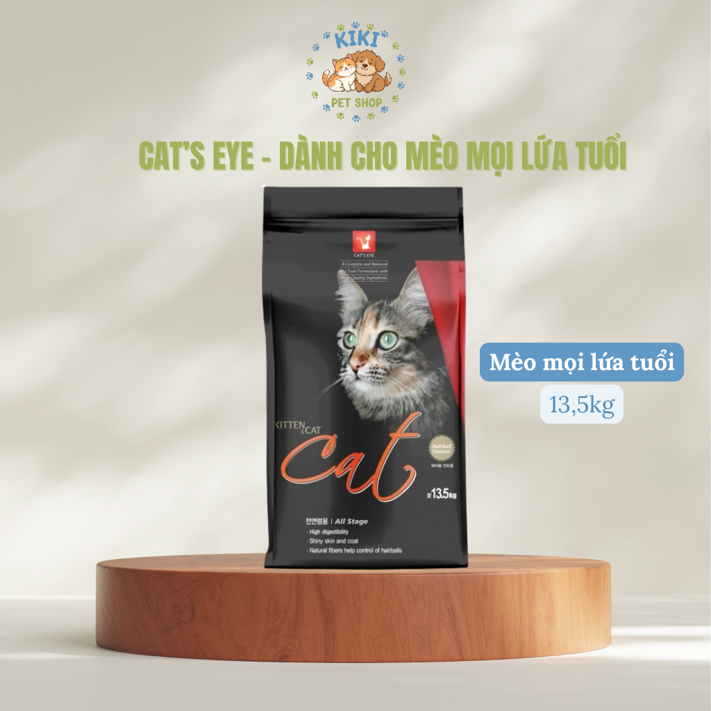 [GIÁ RẺ] [13,5KG] HẠT THỨC ĂN CAT'S EYE DÀNH CHO MÈO MỌI LỨA TUỔI