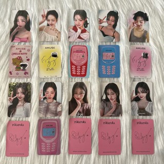  Set card ảnh unoff Wonyoung IVE - Eleven Love Dive After Like I'VE IVE I'VE MINE IVE SWITCH ALIVE I'VE EMPATHY 