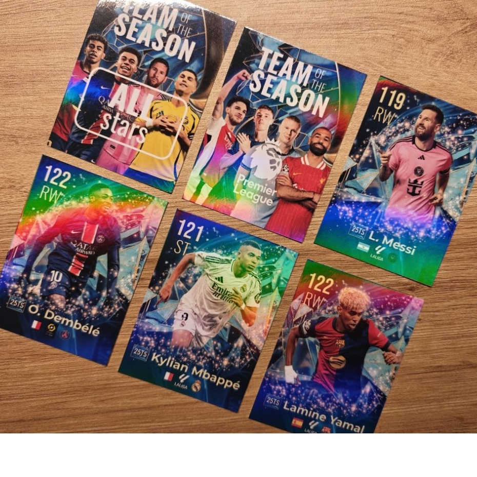 THẺ CẦU THỦ TOTS 24–25 | Yamal Messi Ronaldo Salah Dembele Palmer | BỘ SƯU TẬP MÙA MỚI | BY SOCEART