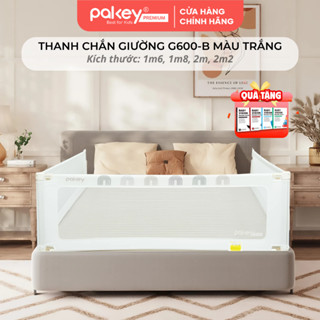 [NEW 2025] Thanh Chắn Giường PAKEY G600 Cho Bé Cao Cấp, Chặn Giường An Toàn Giúp Bé Ngủ Ngon An Toàn