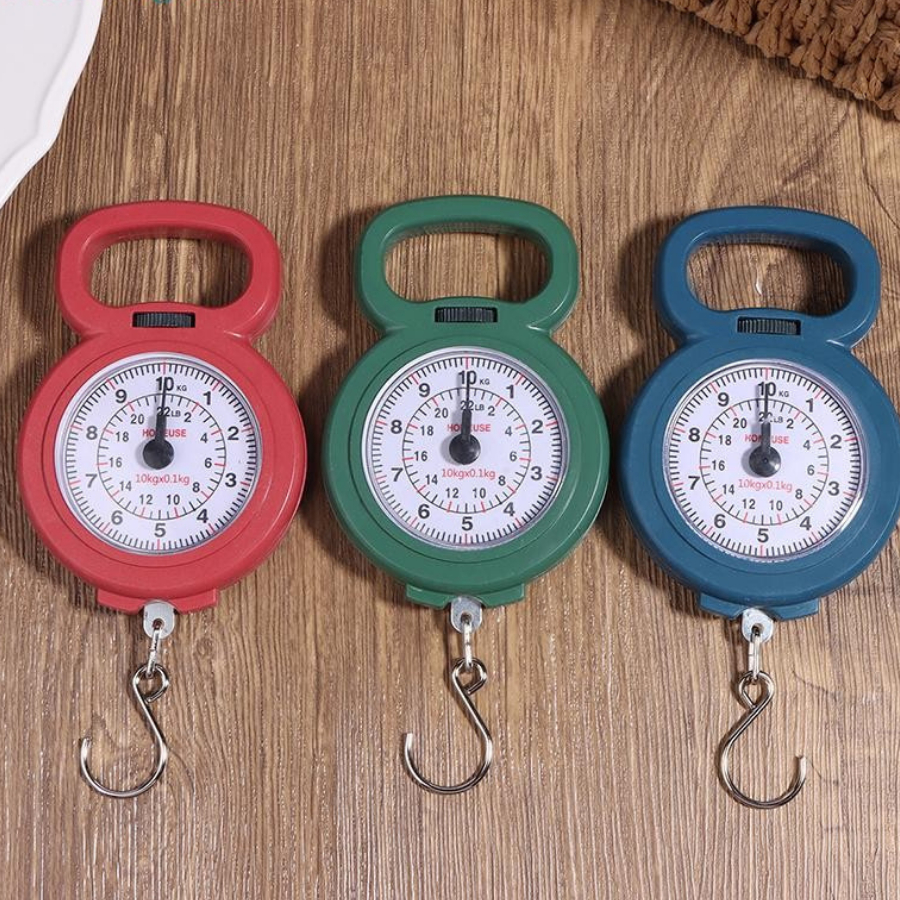 Combo 2 Cân Mini Cầm Tay Có Lò Xo Cân Đo Kỹ Thuật Số Độ Chính Xác Cao - Cân Điện Tử 10kg