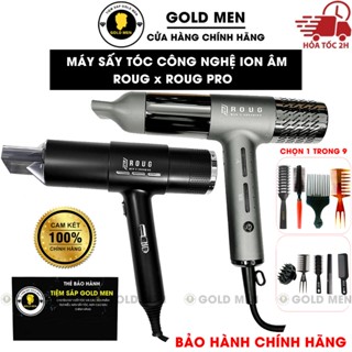   CHÍNH HÃNG  Máy sấy tóc Roug 1200W & Roug PRO 2800W Ion Âm Cao Cấp - Full Bảo Hành 