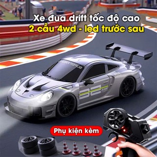    Điều tốc v1   "Siêu Xe Thể Thao Điều Khiển Từ Xa 4WD – Ô Tô RC Drift Tốc Độ Cao Vỏ Nhựa ABS Đèn LED" 