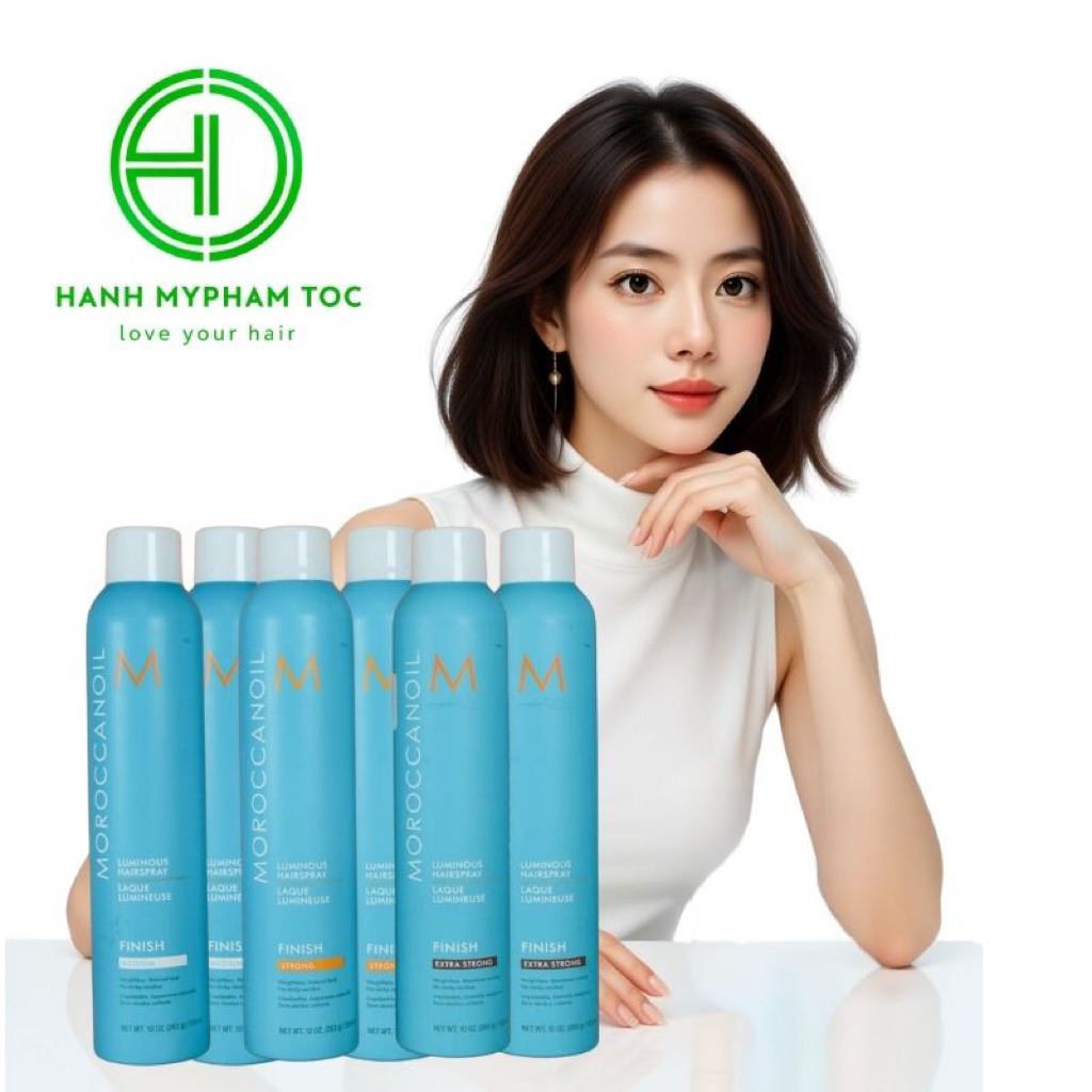 GÔM XỊT GIỮ NẾP TÓC MOROC STRONG EXTRA STRONG 330ML